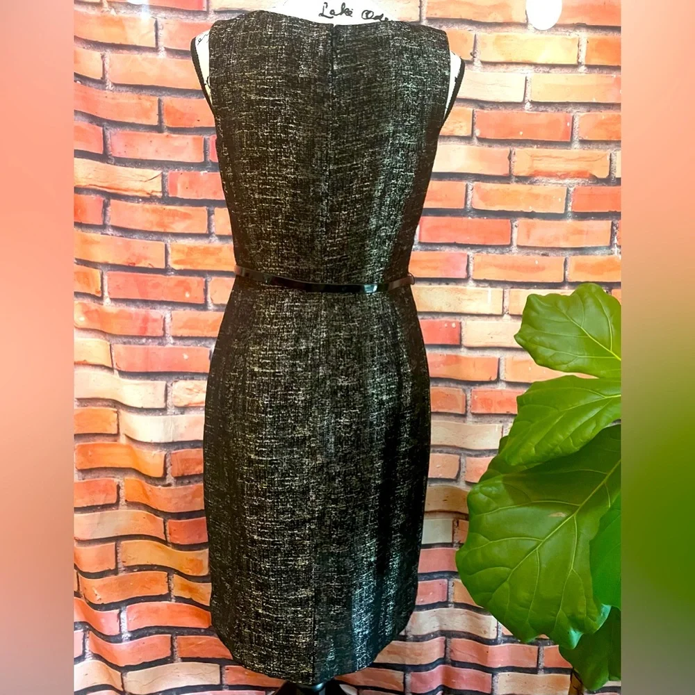 NWT Spiegel Black-Gold Cocktail Dress - Picture 5 of 10